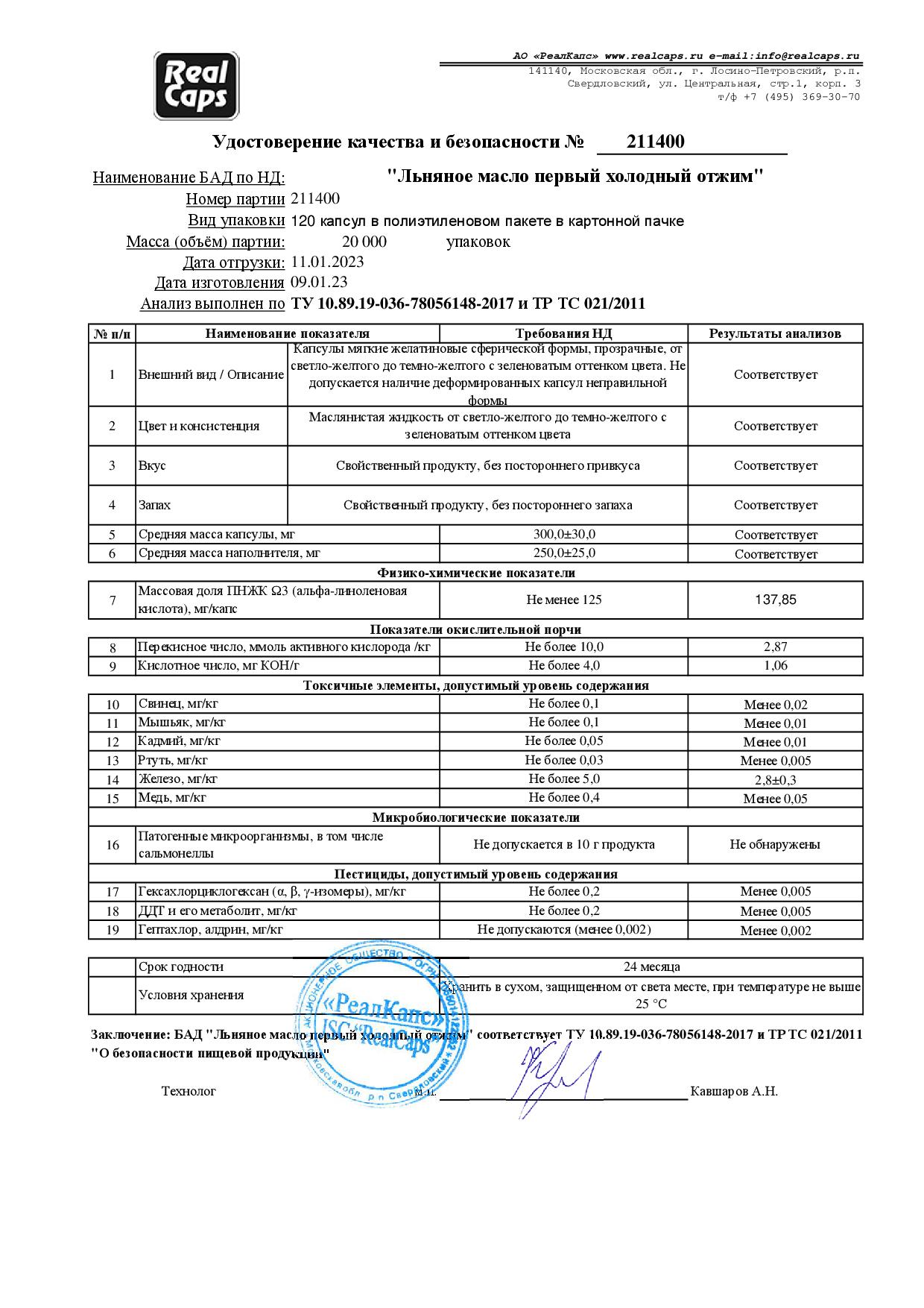 Паспорт №012023